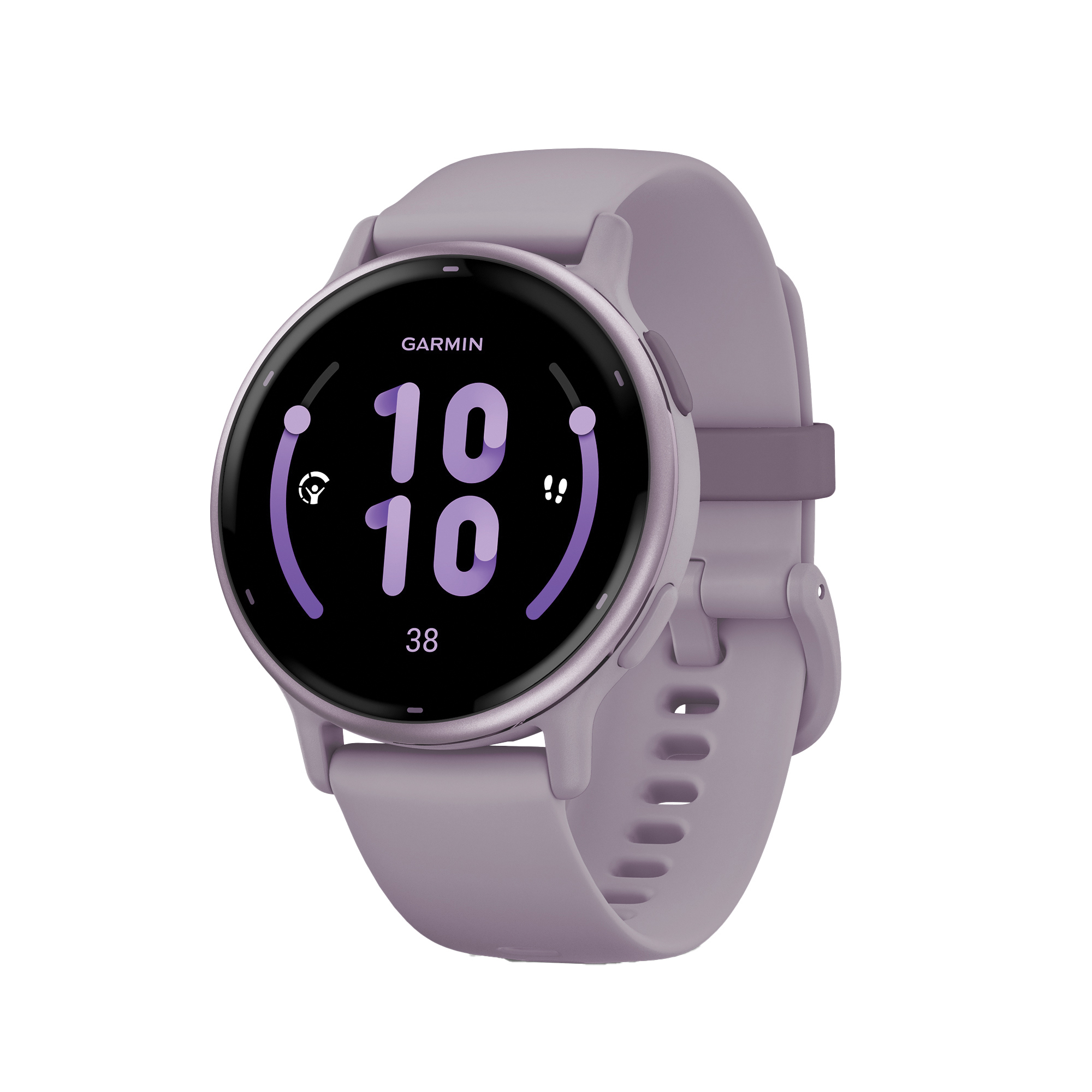 Garmin Vivoactive 5 Fitness-Tracking Smartwatch — AMOLED Display, GPS, 11-Day Battery, Metallic Orchid Bezel, Orchid Case & Band, Model# 010-02862-13